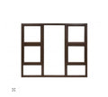 Aluminium Window 1500 X 1500 4OP
