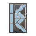 Aluminium Door Designer With 2 Side light