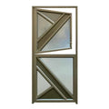 Aluminium Door Designer Stable Normal Handles L
