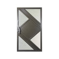 Aluminium Pivot Door Zigzag